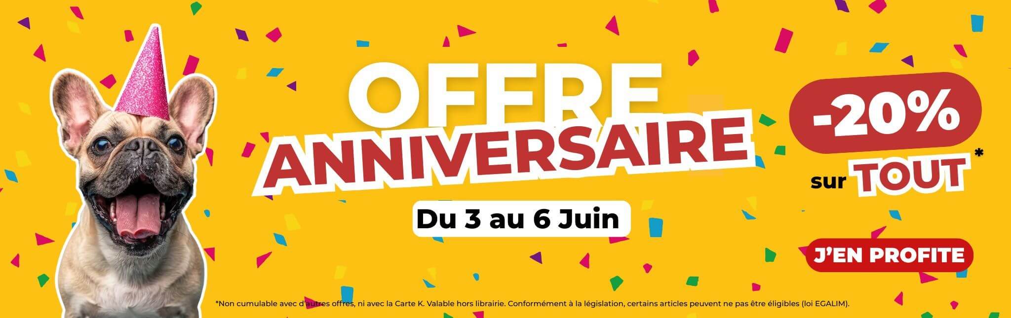 PROMO -20% sur tout